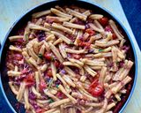 A picture of step 4 of Puttanesca Pasta alla Vodka.