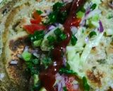 A picture of step 14 of Chinese Egg noodles kathi roll.