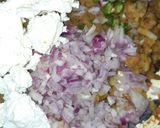 A picture of step 1 of Leftover aloo sabzi cutlets.