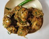 A picture of step 7 of Crispy Protein-Rich Soya-Veggie Pakora.
