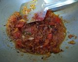 A picture of step 4 of Mudhi Ghanto (Fish head and ChickPea Curry.