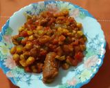 Foto del paso 9 de la receta: Garbanzos con pisto y chorizo