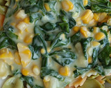 Foto del paso 2 de la receta: 364. Salsa de espinacas con maíz a la crema