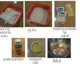Foto langkah ke 1 dari resep Cake pandan (simple).