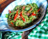 Foto langkah ke 7 dari resep Tumis Paria Udang Rebon.