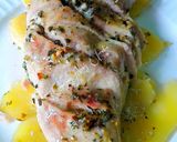 Foto del paso 25 de la receta: Pechuga de pollo al horno con romero y picada de ajos, perejil