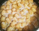 A picture of step 1 of Cheesy Tater Tot Casserole.
