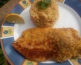 Foto del paso 4 de la receta: Milanesas de pollo sencillas. Guarnición de arroz