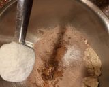 A picture of step 3 of Chocolate S'mores mug cake.