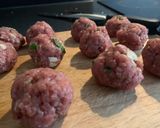รูปขั้นตอนการทำที่ 1 ของ Spicy Pork/Meat Ball