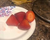 A picture of step 7 of Le sucre a couvert des fraises.