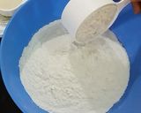 A picture of step 1 of Jaleebi Paratha.