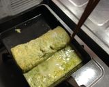 A picture of step 9 of Tamagoyaki (Japanese omelette).