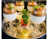 A picture of step 3 of Greek Yogurt Panna Cotta with DATE Purée:.