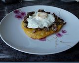Foto del paso 6 de la receta: Tortos de maíz con revuelto de queso la Peral