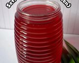 Foto langkah ke 3 dari resep Setrup (Sirup Frambozen).
