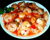 A picture of step 4 of Mike's Sweet Thai Garlic Firecracker Shrimp.