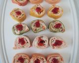 A picture of step 16 of Tortilla (Natural colours) and Pinwheels.