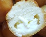 صورة لخطوة 6 من وصفة لقيمات بحشوة الجبنة كيري ولا اروووع 😋