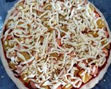 รูปขั้นตอนการทำที่ 4 ของ 🍕พิซซ่าฮาวายเอี้ยนแป้งหนานุ่ม🍕 (Soft Crust Pizza Hawaiian)