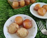A picture of step 5 of Gulabjamun (using khoya).
