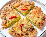 Foto langkah ke 6 dari resep Telur Dadar Makaroni.