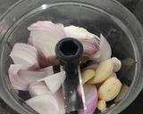 A picture of step 1 of Moong dal soup/sorba.