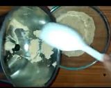 A picture of step 1 of Mango Serraadura/ pudding.