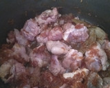 A picture of step 3 of Mutton Pulao.