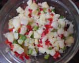Foto del paso 1 de la receta Ensalada de papas y judías verdes con vinagreta de ajo y perejil