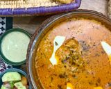 A picture of step 8 of Boneless Chicken Handi.