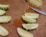 Foto del paso 2 de la receta: Salsa de pepino de monte y chile piquín