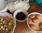 Foto del paso 1 de la receta: Cake navideño tradicional de frutos secos y arándanos rojos