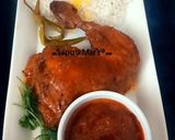 عکس مرحله 10 از دستور چلو مرغ و هلو
