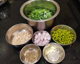 A picture of step 1 of Methi Matar With Peanut.