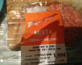 Foto del paso 2 de la receta: Hamburguesa doble con jamón serrano, queso y beicon