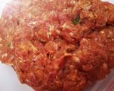 A picture of step 1 of Kofta curry.