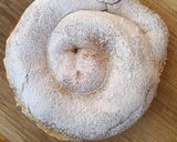 Foto del paso 14 de la receta: Ensaimada rellena de crema pastelera y azúcar quemada