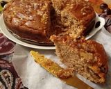 A picture of step 3 of Chestnut Flour Cake with Marrons Glacés.