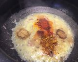 A picture of step 4 of Kolkata style egg biryani.