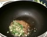 A picture of step 1 of Stir fry veggies Pasta.