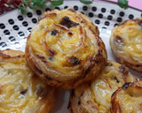 Foto del paso 7 de la receta: Caracolas de crema y pasas