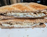 Foto langkah ke 3 dari resep Telur Sandwich Mozzarella.