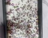 A picture of step 4 of Grandmas Rhubarb Cake.