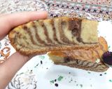 عکس مرحله 2 از دستور کیک زبرا 😋