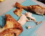 Une image de l'étape 1 de Rillette de poulet maison.