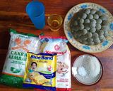 Foto langkah ke 1 dari resep Bakpia Pathuk isi Kacang Hijau.
