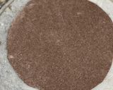 A picture of step 4 of Ragi roti.
