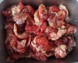 Hình bước làm 1 của món Bò kho gừng