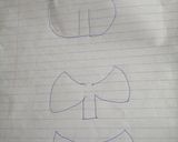 A picture of step 4 of Bow tie cardamon bread.